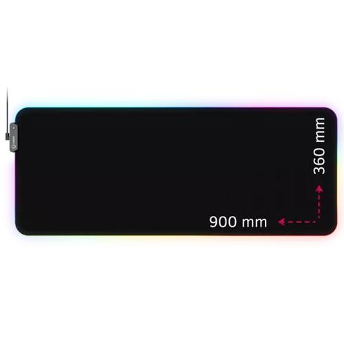 Lorgar Steller 919 Gaming mouse pad Black