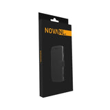 NOVANL BookMate-etui kompatibelt med Samsung S25 Ultra, sort