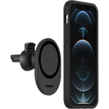 OtterBox-mobiltelefon holder til iPhone - sort - polykarbonat, magnet