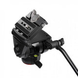 Manfrotto 500X Fluid Head stativhoved Sort Aluminium, Technopolymer 1/4, 3/8" Væske