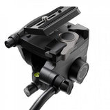 Manfrotto 500X Fluid Head stativhoved Sort Aluminium, Technopolymer 1/4, 3/8" Væske