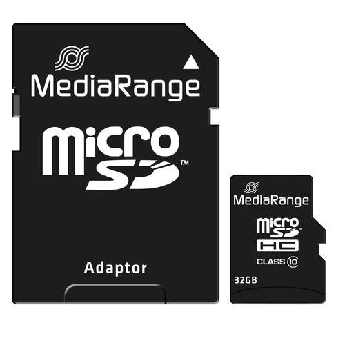MediaRange 32GB microSDHC Class 10
