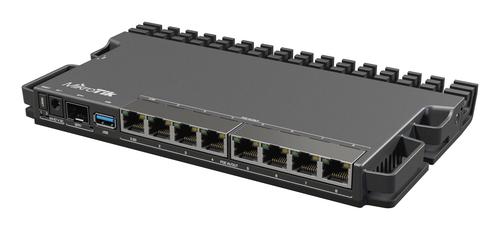 Mikrotik RB5009UPR+S+IN wired router 2.5 Gigabit Ethernet, Gigabit Ethernet Black