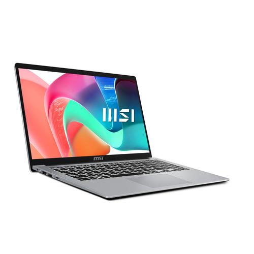 MSI Modern 15 F13MG-430NL Intel® Core™ i5 i5-1334U Laptop 39.6 cm (15.6") Full HD 16 GB DDR4-SDRAM 512 GB SSD Wi-Fi 6E (802.11ax) Windows 11 Home Silver
