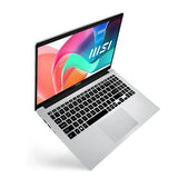 MSI Modern 15 F13MG-430NL Intel® Core™ i5 i5-1334U Laptop 39.6 cm (15.6") Full HD 16 GB DDR4-SDRAM 512 GB SSD Wi-Fi 6E (802.11ax) Windows 11 Home Silver
