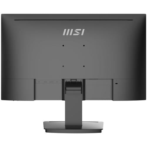 MSI Pro MP243X 23.8 Inch Monitor, Full HD (1920 x 1080), 100Hz, IPS, 4ms, HDMI, DisplayPort, Built-in Speakers, Anti-Glare, Anti-Flicker, Less Blue light, TUV Certified, VESA, Kensington, Black