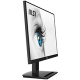 MSI Pro MP243X 23.8 Inch Monitor, Full HD (1920 x 1080), 100Hz, IPS, 4ms, HDMI, DisplayPort, Built-in Speakers, Anti-Glare, Anti-Flicker, Less Blue light, TUV Certified, VESA, Kensington, Black