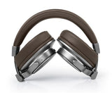 Muse M-278 BT Headset Wireless Head-band Micro-USB Bluetooth Brown, Silver