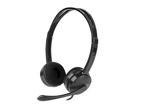 NATEC Canary Go Headset Wired Head-band Office/Call center Black