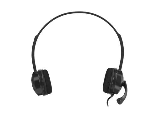 NATEC Canary Go Headset Wired Head-band Office/Call center Black