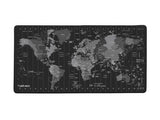 NATEC Time Zone Map Maxi Black, Grey