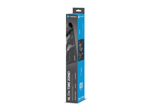 NATEC Time Zone Map Maxi Black, Grey