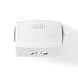 Nedis AMLRMMW40WT motion detector Ultrasonic sensor Wireless Ceiling/wall White