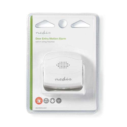 Nedis AMLRMMW40WT motion detector Ultrasonic sensor Wireless Ceiling/wall White