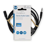 Nedis CAGL22050BK20 audio cable 2 m 3.5mm Black