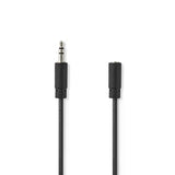 Nedis CAGL22050BK20 audio cable 2 m 3.5mm Black