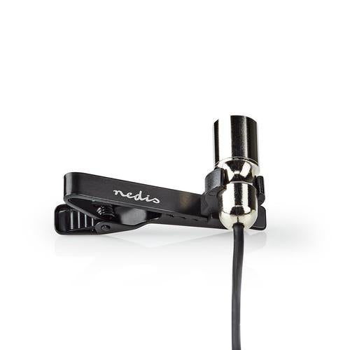 Nedis MICCJ105BK mikrofon Sort, Krom Clip-on mikrofon