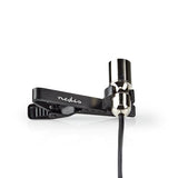 Nedis MICCJ105BK mikrofon Sort, Krom Clip-on mikrofon