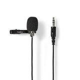 Nedis MICCJ105BK mikrofon Sort, Krom Clip-on mikrofon