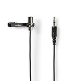 Nedis MICCJ105BK mikrofon Sort, Krom Clip-on mikrofon