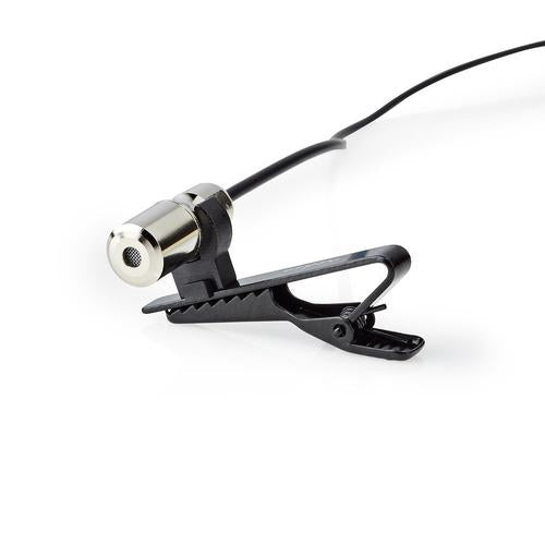 Nedis MICCJ105BK mikrofon Sort, Krom Clip-on mikrofon