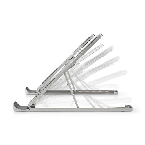 Nedis NBSTND100SI laptop stand Aluminium 43.2 cm (17")