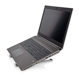 Nedis NBSTND100SI laptop stand Aluminium 43.2 cm (17")