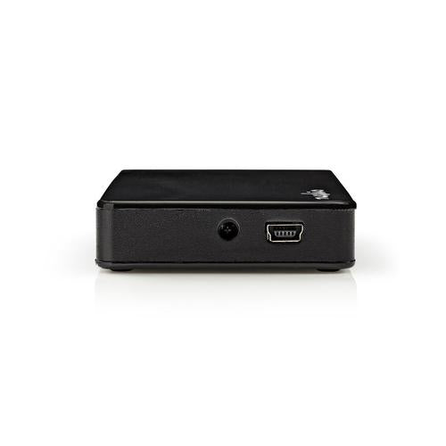 Nedis UHUBU2730BK interface hub USB 2.0 Black