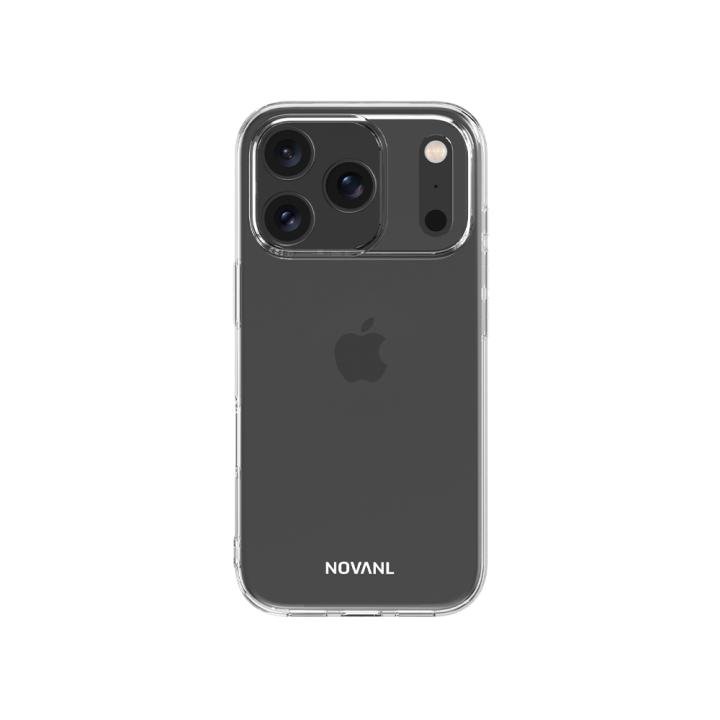 NOVANL Gennemsigtigt TPU-cover kompatibelt med iPhone 17 Pro Max