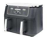 Ninja AF400EU fryer Double 9.5 L Stand-alone 2470 W Hot air fryer Black