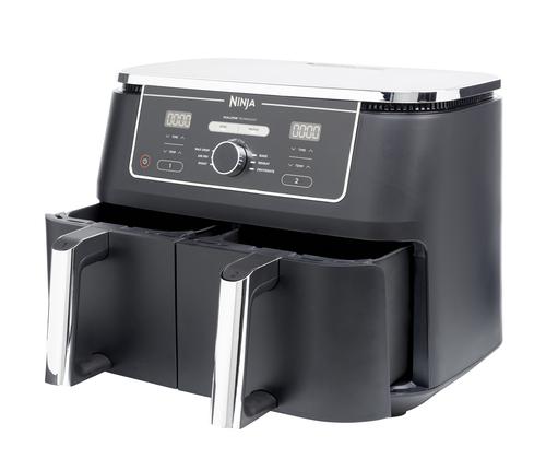 Ninja AF400EU fryer Double 9.5 L Stand-alone 2470 W Hot air fryer Black