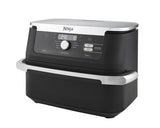 Ninja AF500EU fryer Double 10.4 L Stand-alone 2470 W Hot air fryer Black, Stainless steel