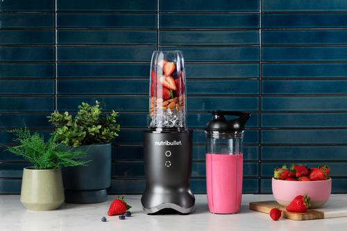 NutriBullet NB1206DGCC 0.9 L Tabletop blender 1200 W Black, Transparent