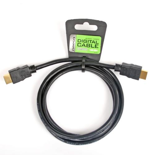 Omega OCHB41 HDMI-kabel 1,5 m HDMI Type A (Standard) Sort
