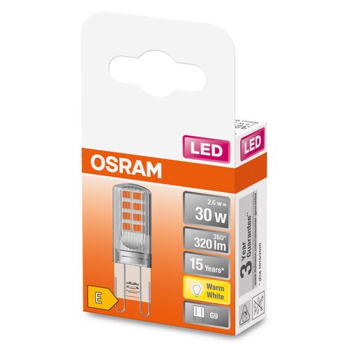 Osram STAR LED bulb Warm white 2700 K 2.6 W G9 E