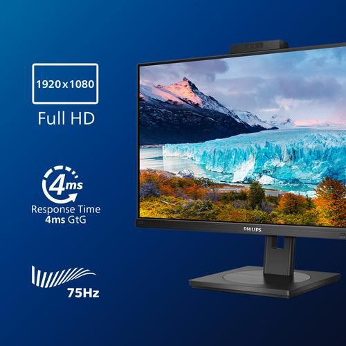 Philips S Line 272S1MH/00 computer monitor 68.6 cm (27") 1920 x 1080 pixels Full HD LED Black