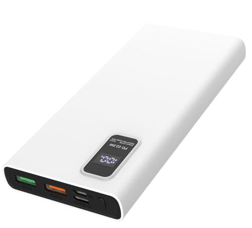 Platinet PMPB10WQC726W power bank Lithium Polymer (LiPo) 10000 mAh White
