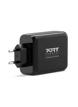 Port Designs 900107-EU mobile device charger Netbook, Laptop, Smartphone, Tablet Black AC Fast charging Indoor