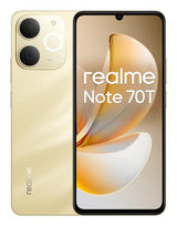 realme Note 70T 17.1 cm (6.74") Dual SIM Android 15 4G USB Type-C 4 GB 256 GB 6000 mAh Gold