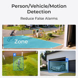 Reolink W320 - 5MP Outdoor Security Camera, 2.4/5 GHz Wi-Fi, Person/Vehicle/Animal Detection, 100ft Night Vision