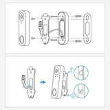 Reolink D340P - 5MP Wired Video Doorbell with Chime, PoE, Person Detection, Two-Way Audio, Works with NVRs