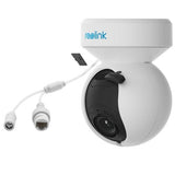 Reolink E Series E540 - 5MP Outdoor Wi-Fi Camera, Person/Vehicle/Animal Detection, Pan & Tilt, 3X Optical Zoom