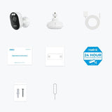 Reolink Lumus Series E430 - 4MP Outdoor Camera, 2.4/5 GHz Wi-Fi, Person/Vehicle/Animal Detection, Color Night Vision