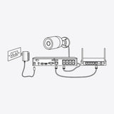 Reolink P434 - 4K Outdoor Camera, PoE, 3X Optical Zoom, Person/Vehicle/Animal Detection, Color Night Vision