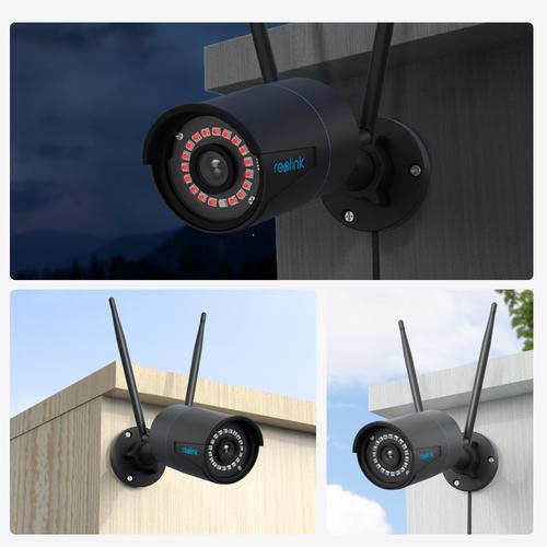 Reolink W320-B - 5MP Outdoor Security Camera, 2.4/5 GHz Wi-Fi, Person/Vehicle/Animal Detection, 100ft Night Vision