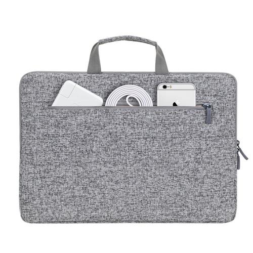 Rivacase 7915 39.6 cm (15.6") Sleeve case Black, Grey