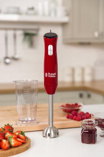 Russell Hobbs Desire 0.7 L Immersion blender 500 W Red, Stainless steel