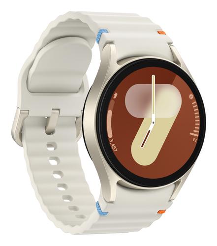 Samsung Galaxy Watch7 3,3 cm (1.3") AMOLED 40 mm Digital 432 x 432 pixel Berøringsskærm 4G Cremefarvet Wi-Fi GPS (satellit)