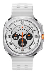 Samsung Galaxy Watch Ultra 3.81 cm (1.5") AMOLED 47 mm Digital 480 x 480 pixels Touchscreen 4G Titanium, White Wi-Fi GPS (satellite)
