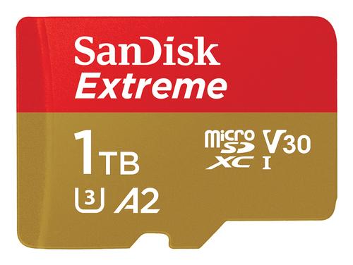 SanDisk Extreme 1 TB MicroSDXC UHS-I Class 3